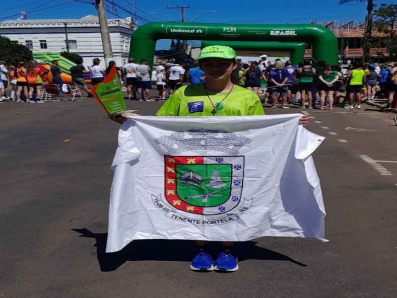 Atleta Portelense se destaca na 6 etapa do Campeonato Regional Noroeste e Misses de Atletismo em Cruz Alta