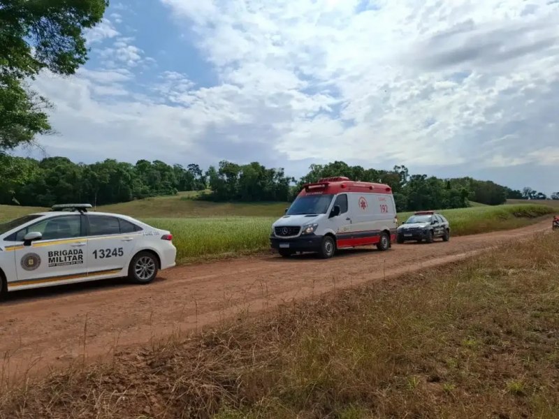 Corpo de mulher  encontrado em meio a vegetao no interior de Iju