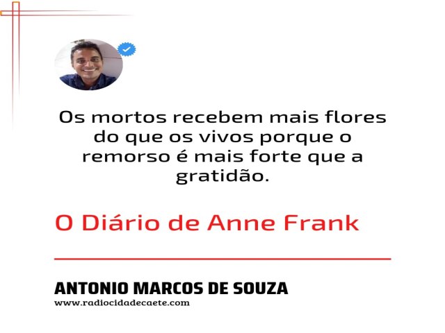 Os mortos recebem mais flores que os vivos