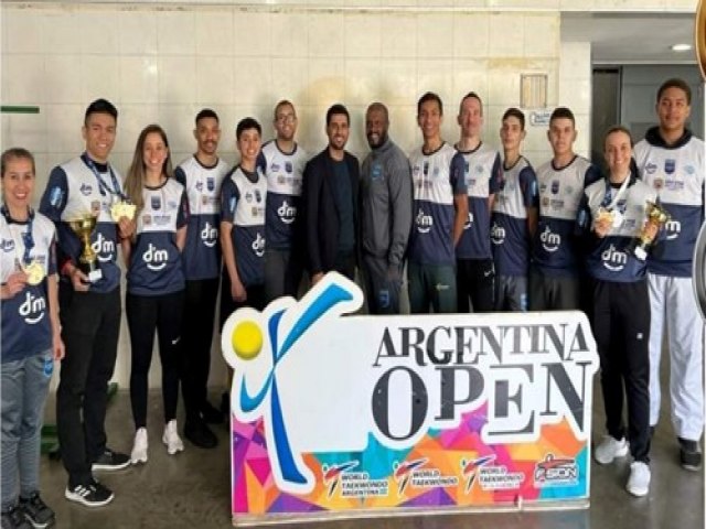 Taekwondo joseense conquista 7 medalhas na Argentina