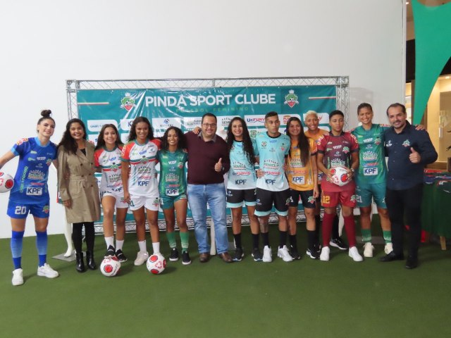 Pinda Sport Clube apresenta novos uniformes de jogo e de treino