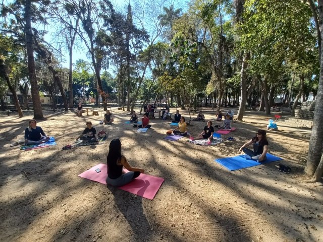 Domingo no Bosque de Pinda ter yoga, msica, oficina, histria e muito mais