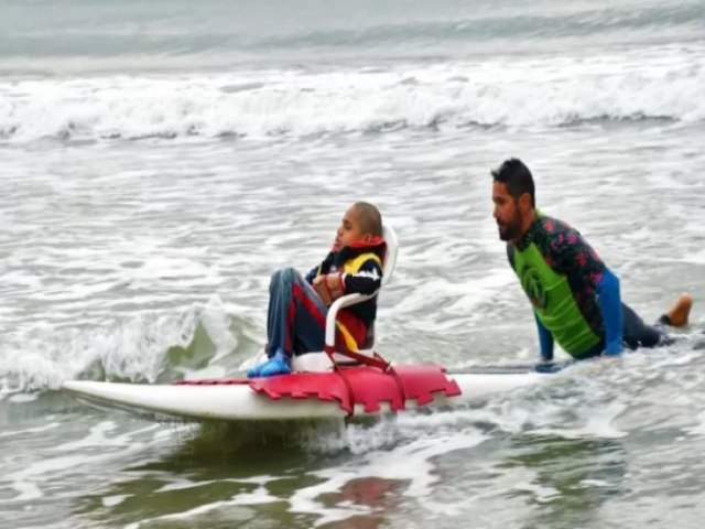 Hoje tem Festival Paraolmpico de Ubatuba na praia Perequ-Au