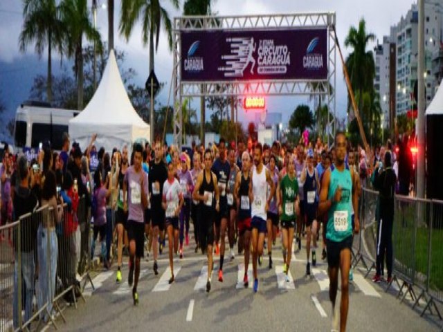 Nesta segunda, Caragu abre inscries para a 3 etapa do Circuito de corrida de rua