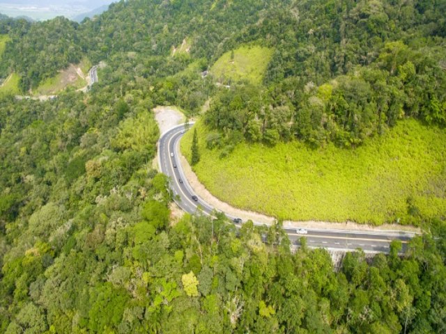 Serra antiga da Tamoios ser interditada nas madrugadas de tera e quinta