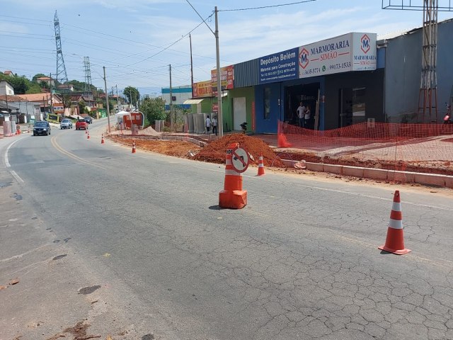 Taubat: Semob interdita cruzamento prximo ao bairro Belm