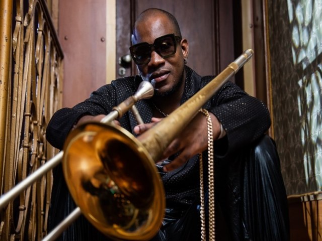 Trombonista Joabe Reis se apresenta no Jazz no Galpo, em So Jos dos Campos 