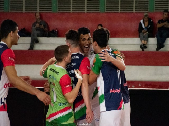 Vlei Pinda Unifunvic enfrenta Santo Andr nas quartas de final do Paulista