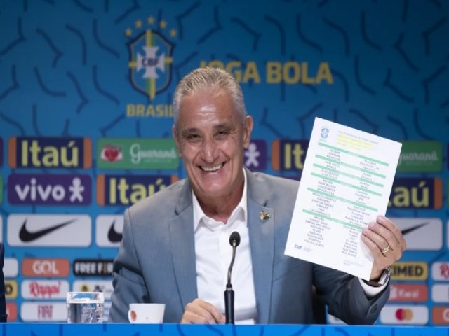 Tite divulga lista dos convocados da Seleo para a Copa do Mundo 2022