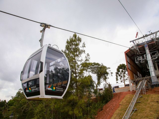 Parque Capivari em Campos do Jordo recebe Novo Telefrico