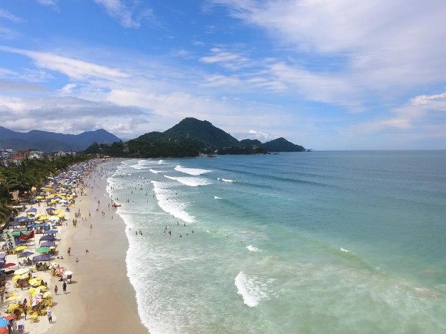 Homem fica ferido ao ser baleado na Praia Grande em Ubatuba