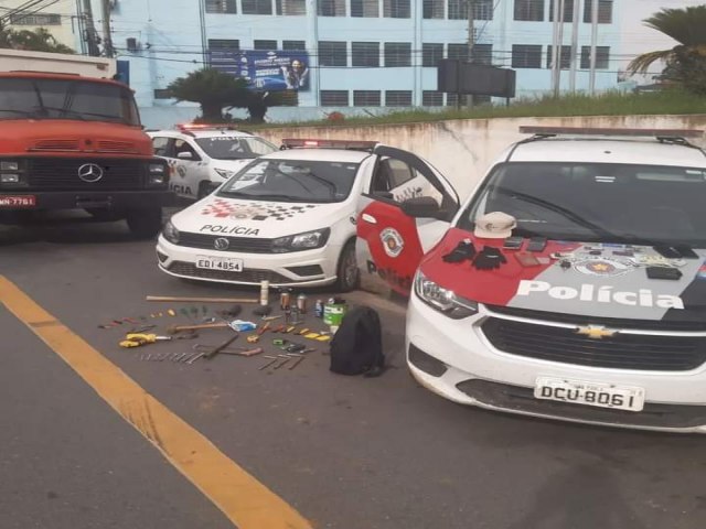 Quadrilha  presa por furto de caminho em Jacare