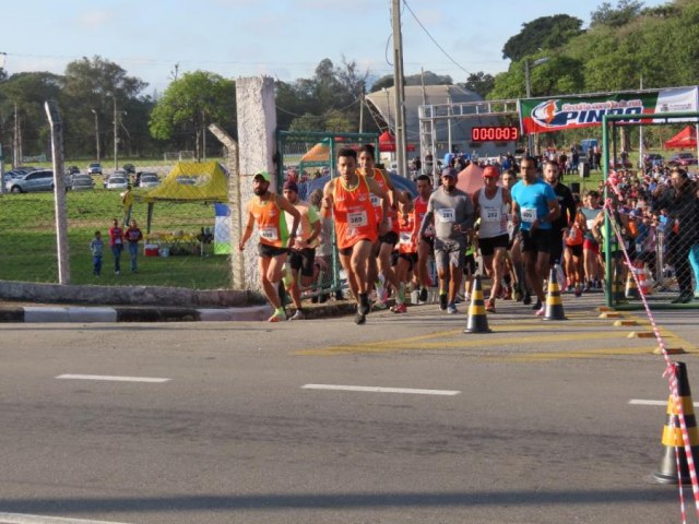 ltima etapa do Circuito de Corrida de Rua de Pinda ser domingo no Parque da Cidade