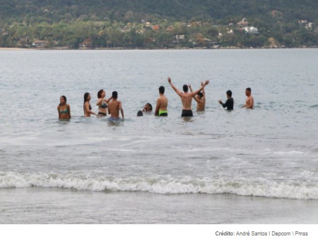 Prefeitura de So Sebastio faz alerta sobre manchas e coceiras aps banho de mar