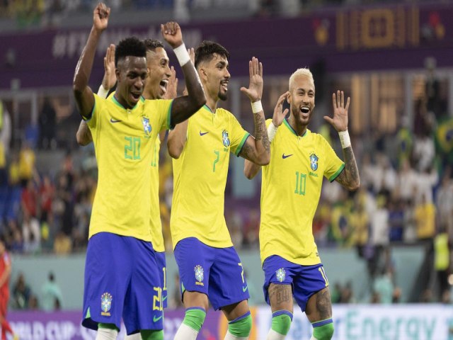 Brasil goleia Coreia do Sul, avana s quartas de final da Copa do Mundo e enfrentar Crocia