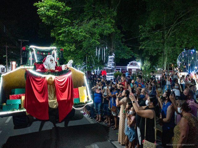 Papai Noel chega em Trememb neste sbado s 19horas para o Natal Iluminado