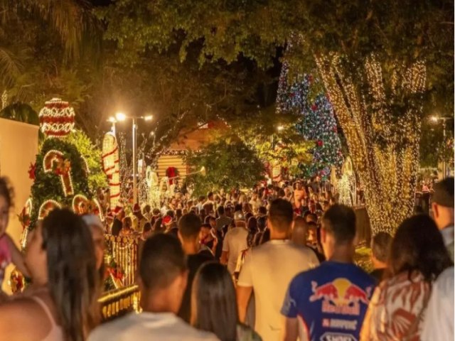 Natal em Guararema: decorao vai at o dia 8 de janeiro