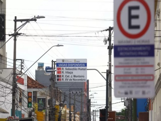 Estacionamento rotativo em So Jos dos Campos ser reajustado em fevereiro