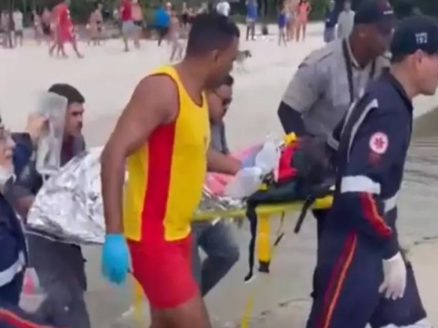 Corpo de Bombeiros e Samu salvam criana de 4 anos que se afogou em piscina em Ubatuba