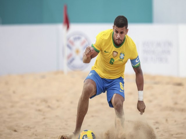 Seleo brasileira  convocada para a Copa Amrica de Beach Soccer