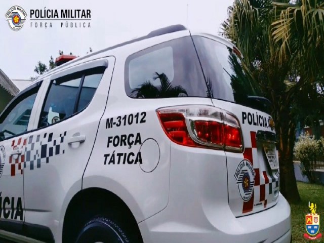 Fora Ttica de Taubat recupera veculo roubado e prende homem por porte ilegal de arma de fogo