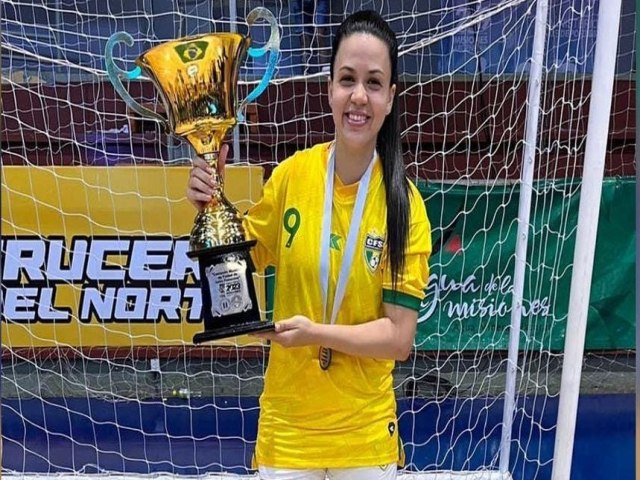 Atleta de Pinda  campe mundial de futsal