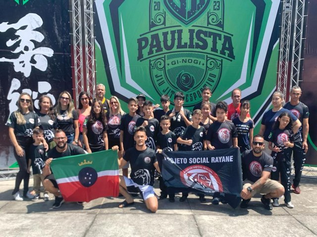 Pinda: Projeto Social Rayane conquista 10 medalhas no Paulista de jiu-jitsu