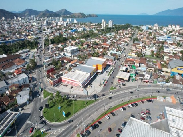 Obras dos Contornos da Tamoios chegam  regio urbana de Caraguatatuba