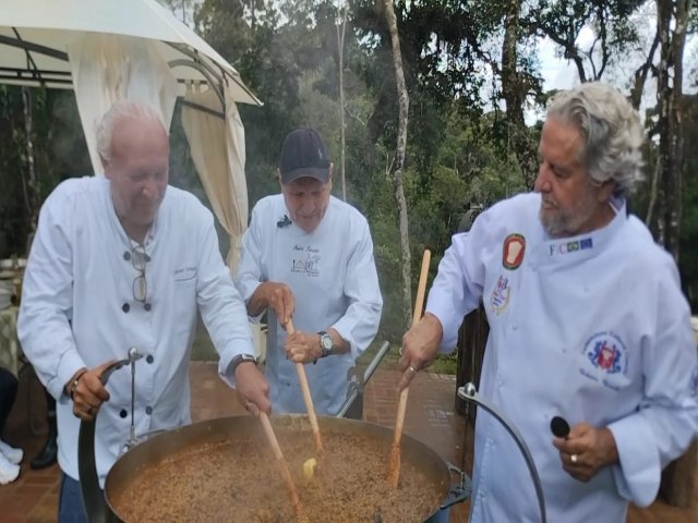 Renomados chefs se renem e criam novo risoto em Campos do Jordo 