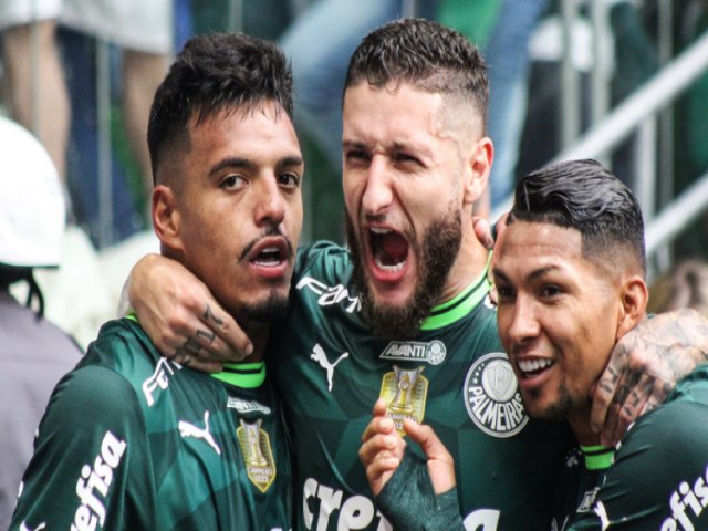 Palmeiras repete virada de 2022, goleia gua Santa e  bicampeo paulista