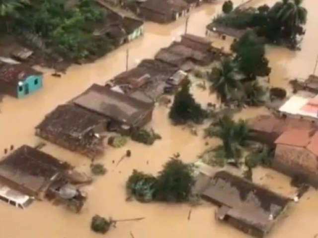 Fortes chuvas voltam a atingir sul da Bahia