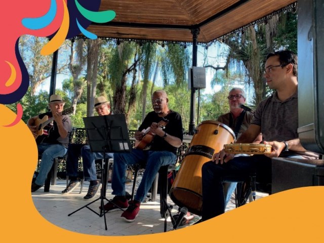 Chorinho no Parque'  atrao no Dia das Mes em Pindamonhangaba 