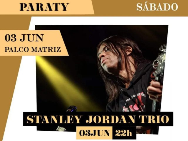 Guitarrista Stanley Jordan  uma das atraes de festival gratuito de jazz e blues em Paraty