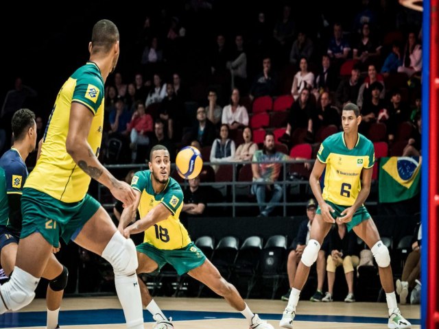 Brasil e Argentina duelam pela Liga das Naes de vlei masculino