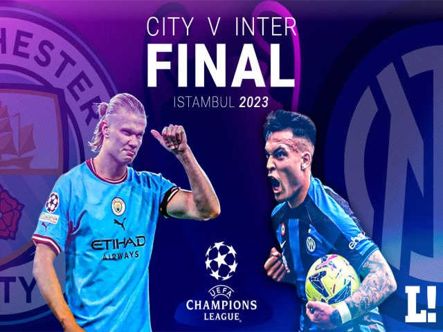 Final da Champions League entre Manchester City x Inter de Milo ser neste sbado