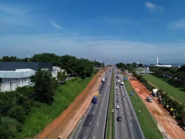 Obras de alargamento da pista expressa da Via Dutra, em So Jos, comeam nesta segunda