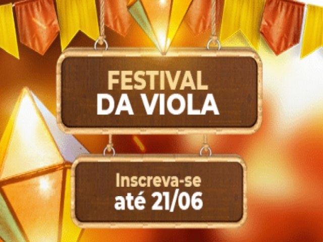 So Bento do Sapuca: Abertas as inscries para o Festival da Viola 2023