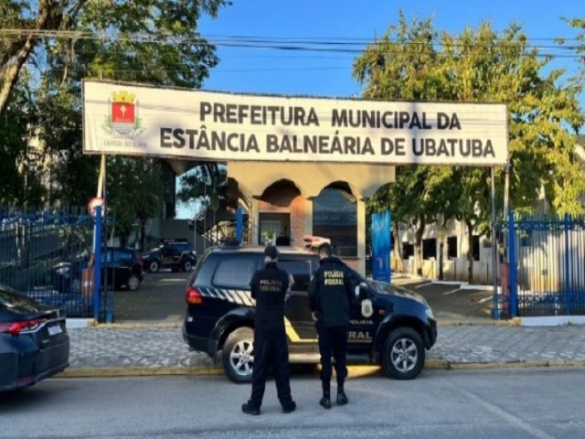 Polcia Federal deflagra Operao Assepsia que apura fraude em contrataes da sade na Prefeitura de Ubatuba