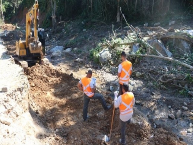 Prefeitura de So Sebastio inicia obras de restaurao em 22 trechos atingidos pela catstrofe