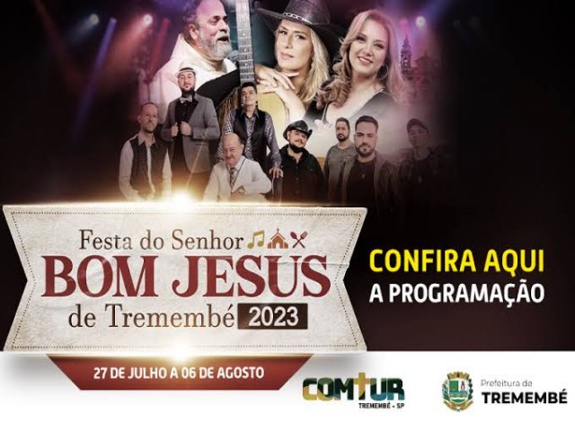 Confira a programao completa da Festa do Senhor Bom Jesus de Trememb