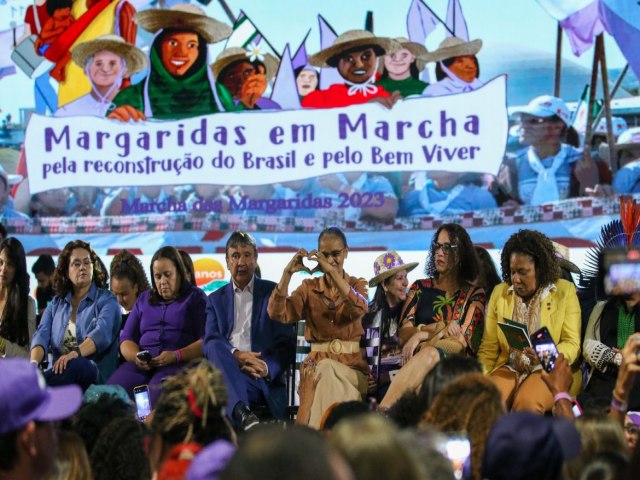 Marcha das Margaridas  aberta em Braslia