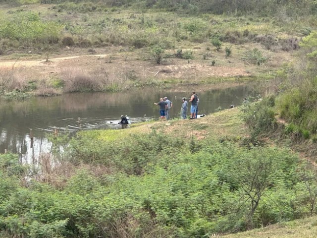 Encontrado corpo de homem que estava desaparecido na represa de Paraibuna