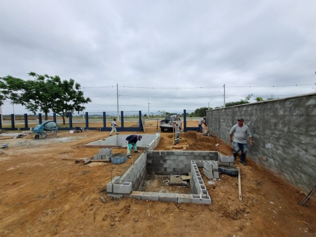 Obras no Cemitrio em Moreira Csar entram na etapa final com Estao Elevatria de Esgoto