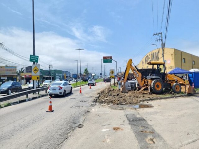 Estado inicia obras de recuperao da Rio-Santos em Caraguatatuba