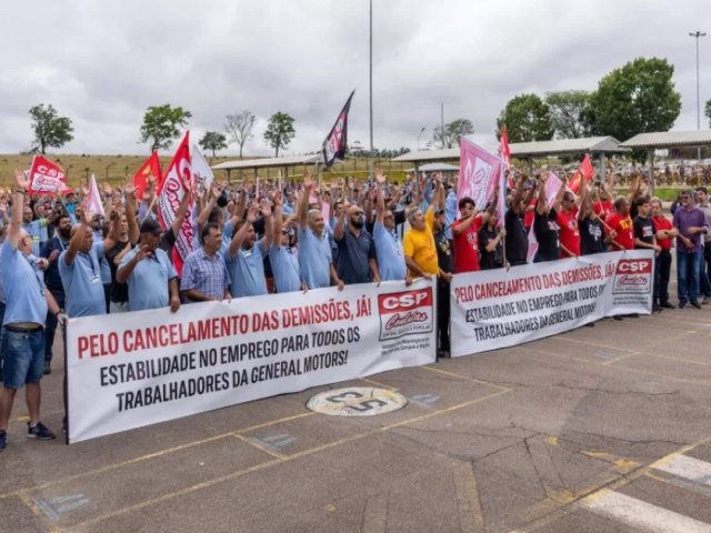 Aps Justia determinar cancelamento demisses na GM, greve continua em SJC