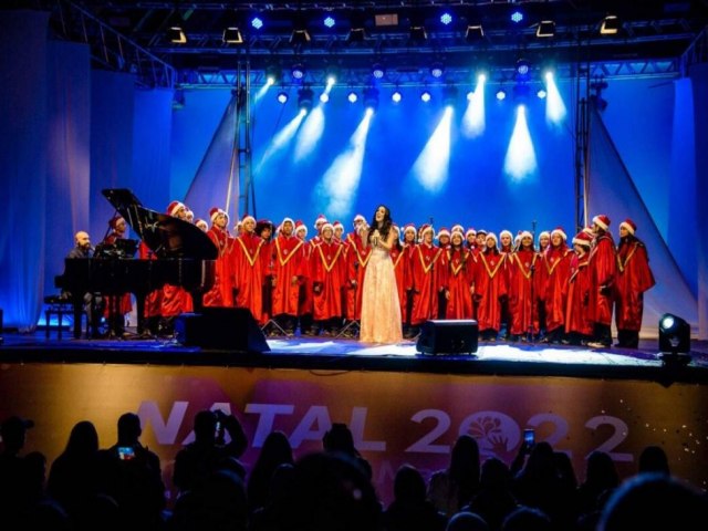 Espetculos vo encantar a temporada de Natal em Campos do Jordo