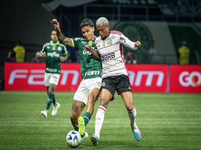 Palmeiras enfrenta Flamengo mirando a liderana do Brasileiro