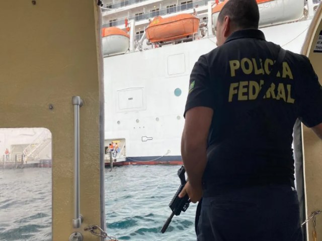 PF resgata vtimas de explorao sexual em navio de cruzeiro durante escala em Angra dos Reis