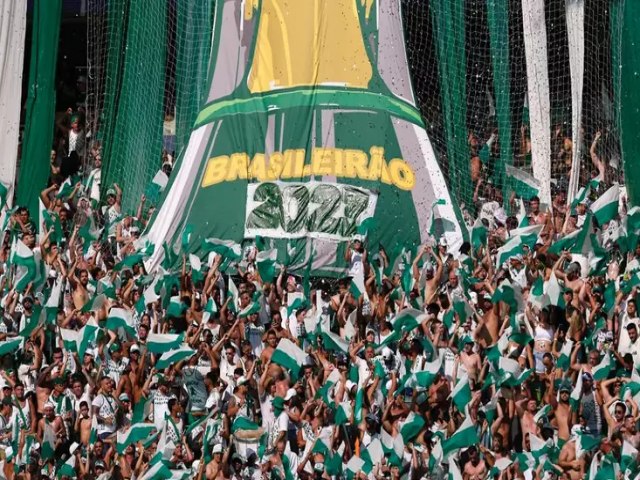 Palmeiras vence e coloca mo na taa do Campeonato Brasileiro