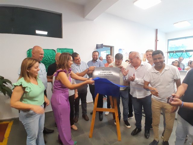 Complexo Educacional e nova sede da Secretaria de Educao  inaugurado em Pindamonhangaba 